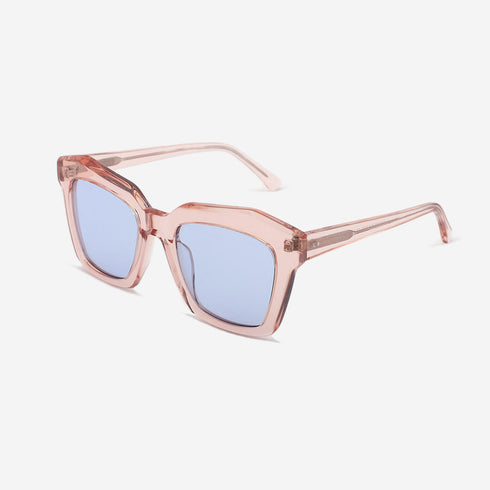 Bold Square Acetate Female Sunglasses 22A8026